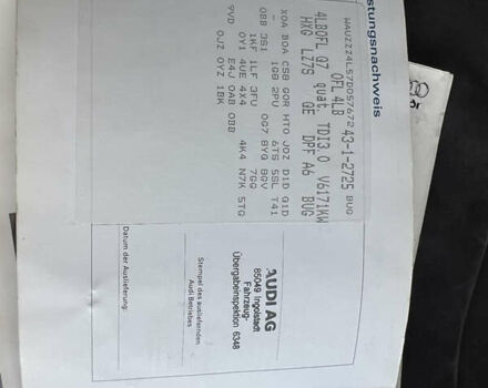 Серый Ауди Ку 7, объемом двигателя 3 л и пробегом 350 тыс. км за 10990 $, фото 20 на Automoto.ua