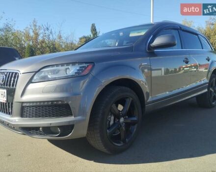 Серый Ауди Ку 7, объемом двигателя 3 л и пробегом 195 тыс. км за 14900 $, фото 3 на Automoto.ua