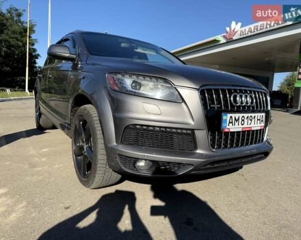 Ауди Ку 7 2013 в Сумах на Automoto.ua Серый Ауди Ку 7, объемом двигателя 3 л и пробегом 195 тыс. км за 14900 $, фото 7 на Automoto.ua