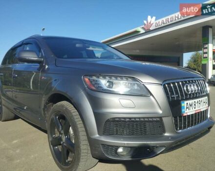 Серый Ауди Ку 7, объемом двигателя 3 л и пробегом 195 тыс. км за 14900 $, фото 1 на Automoto.ua