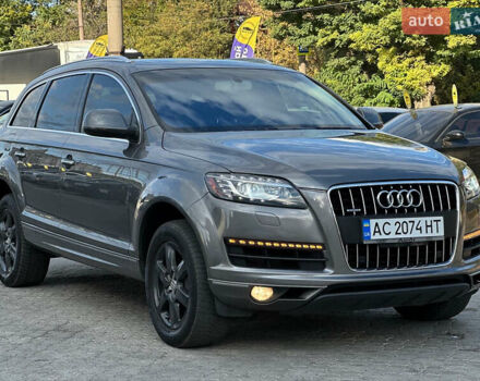 Ауди Ку 7 2013 в Днепре (Днепропетровске) на Automoto.ua Серый Ауди Ку 7, объемом двигателя 3 л и пробегом 235 тыс. км за 13500 $, фото 1 на Automoto.ua