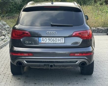 Ауди Ку 7 2013 в Хусте на Automoto.ua Серый Ауди Ку 7, объемом двигателя 3 л и пробегом 213 тыс. км за 12450 $, фото 2 на Automoto.ua