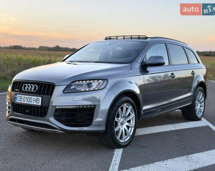 Ауди Ку 7 2014 в Прилуках на Automoto.ua Серый Ауди Ку 7, объемом двигателя 2.97 л и пробегом 150 тыс. км за 33500 $, фото 3 на Automoto.ua