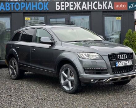 Сірий Ауді Ку 7, об'ємом двигуна 3 л та пробігом 53 тис. км за 16499 $, фото 1 на Automoto.ua