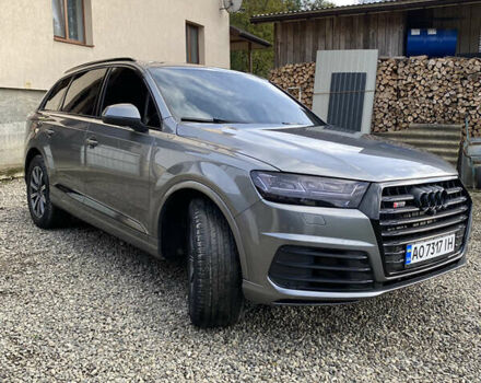 Ауди Ку 7 2016 в Тячеве на Automoto.ua Серый Ауди Ку 7, объемом двигателя 3 л и пробегом 217 тыс. км за 27500 $, фото 1 на Automoto.ua