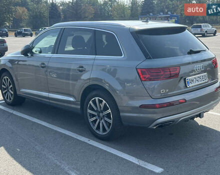 Ауди Ку 7 2016 в Житомире на Automoto.ua Серый Ауди Ку 7, объемом двигателя 3 л и пробегом 172 тыс. км за 35000 $, фото 10 на Automoto.ua