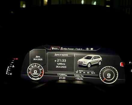 Ауди Ку 7 2016 в Ивано-Франковске на Automoto.ua Серый Ауди Ку 7, объемом двигателя 3 л и пробегом 172 тыс. км за 34000 $, фото 28 на Automoto.ua