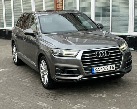 Ауди Ку 7 2016 в Киеве на Automoto.ua Серый Ауди Ку 7, объемом двигателя 3 л и пробегом 124 тыс. км за 25700 $, фото 1 на Automoto.ua