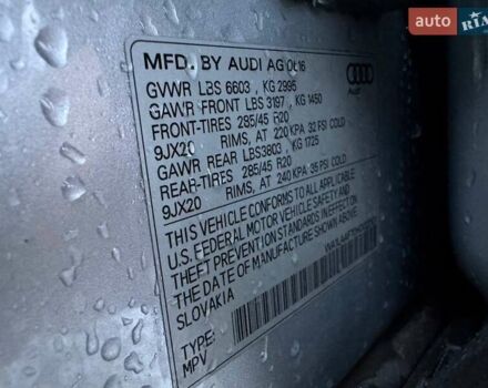 Серый Ауди Ку 7, объемом двигателя 3 л и пробегом 245 тыс. км за 18500 $, фото 15 на Automoto.ua