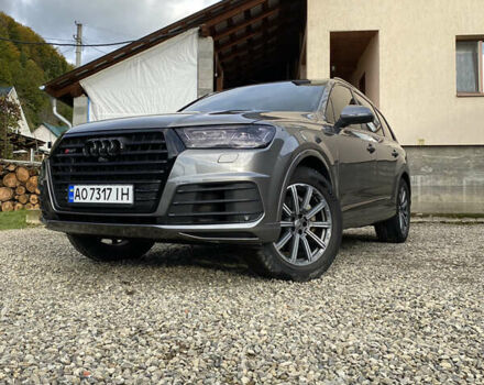 Ауди Ку 7 2016 в Тячеве на Automoto.ua Серый Ауди Ку 7, объемом двигателя 3 л и пробегом 217 тыс. км за 27500 $, фото 2 на Automoto.ua