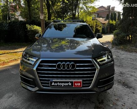 Ауди Ку 7 2016 в Киеве на Automoto.ua Серый Ауди Ку 7, объемом двигателя 3 л и пробегом 130 тыс. км за 30990 $, фото 1 на Automoto.ua