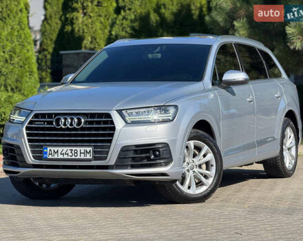 Ауди Ку 7 2017 в Одессе на Automoto.ua Серый Ауди Ку 7, объемом двигателя 3 л и пробегом 81 тыс. км за 27500 $, фото 3 на Automoto.ua