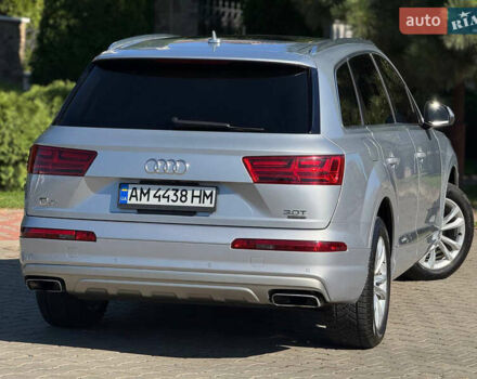 Ауди Ку 7 2017 в Одессе на Automoto.ua Серый Ауди Ку 7, объемом двигателя 3 л и пробегом 81 тыс. км за 27500 $, фото 10 на Automoto.ua