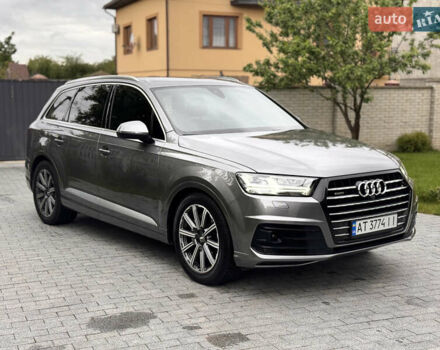Ауді Ку 7 2017 у Богородчанах на Automoto.ua Сірий Ауді Ку 7, об'ємом двигуна 3 л та пробігом 115 тис. км за 34850 $, фото 3 на Automoto.ua