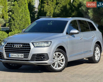 Ауди Ку 7 2017 в Одессе на Automoto.ua Серый Ауди Ку 7, объемом двигателя 3 л и пробегом 81 тыс. км за 27500 $, фото 1 на Automoto.ua
