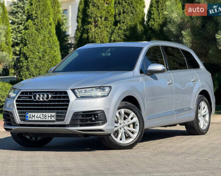 Ауди Ку 7 2017 в Одессе на Automoto.ua Серый Ауди Ку 7, объемом двигателя 3 л и пробегом 81 тыс. км за 27500 $, фото 2 на Automoto.ua