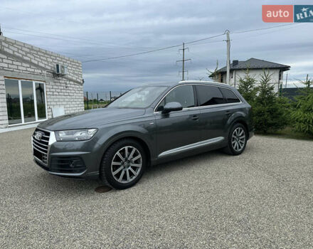Ауди Ку 7 2018 в Тернополе на Automoto.ua Серый Ауди Ку 7, объемом двигателя 2.97 л и пробегом 195 тыс. км за 39500 $, фото 15 на Automoto.ua