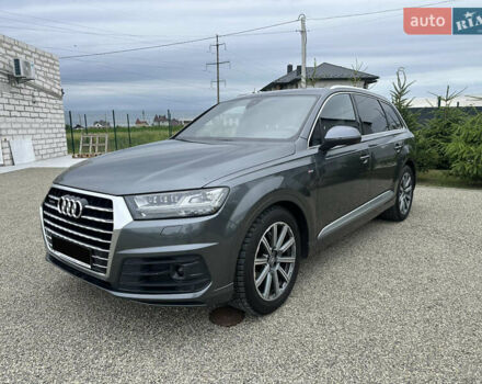 Ауди Ку 7 2018 в Тернополе на Automoto.ua Серый Ауди Ку 7, объемом двигателя 2.97 л и пробегом 195 тыс. км за 39500 $, фото 11 на Automoto.ua