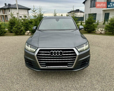 Ауди Ку 7 2018 в Тернополе на Automoto.ua Серый Ауди Ку 7, объемом двигателя 2.97 л и пробегом 195 тыс. км за 39500 $, фото 18 на Automoto.ua