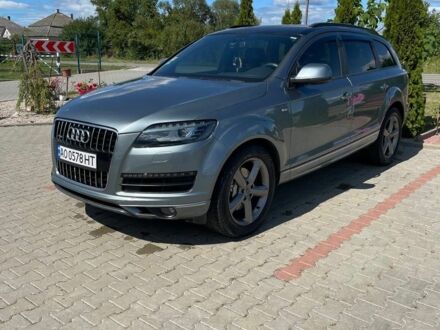 Ауді Ку 7 2009 у Береговом на Automoto.ua Сірий Ауді Ку 7, об'ємом двигуна 3 л та пробігом 337 тис. км за 12400 $, фото 1 на Automoto.ua