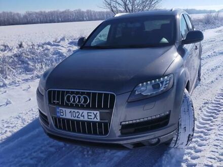 Ауди Ку 7 2012 в Полтаве на Automoto.ua Серый Ауди Ку 7, объемом двигателя 3 л и пробегом 116 тыс. км за 24000 $, фото 1 на Automoto.ua