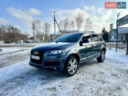 Ауди Ку 7 2012 в Полтаве на Automoto.ua Серый Ауди Ку 7, объемом двигателя 2.97 л и пробегом 317 тыс. км за 22000 $, фото 1 на Automoto.ua