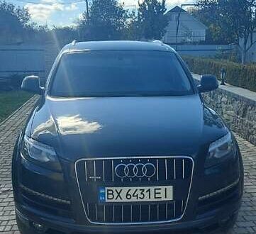 Ауди Ку 7 2013 в Каменце-Подольском на Automoto.ua Серый Ауди Ку 7, объемом двигателя 3 л и пробегом 278 тыс. км за 20700 $, фото 1 на Automoto.ua