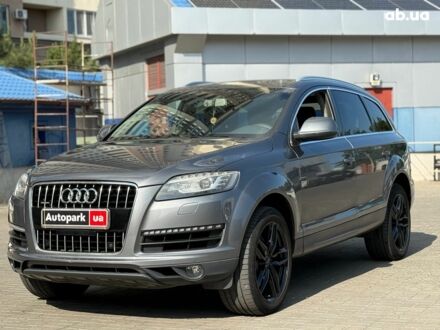 Ауди Ку 7 2013 в Одессе на Automoto.ua Серый Ауди Ку 7, объемом двигателя 3 л и пробегом 130 тыс. км за 16990 $, фото 1 на Automoto.ua