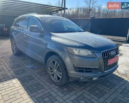 Серый Ауди Ку 7, объемом двигателя 3 л и пробегом 203 тыс. км за 8950 $, фото 1 на Automoto.ua