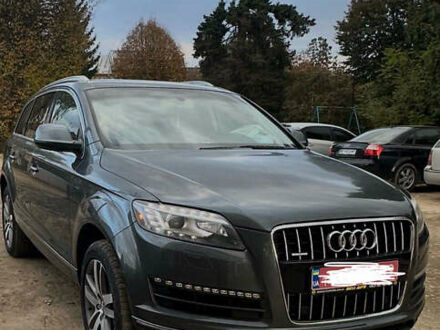 Ауди Ку 7 2013 в Самборе на Automoto.ua Серый Ауди Ку 7, объемом двигателя 3 л и пробегом 219 тыс. км за 12800 $, фото 1 на Automoto.ua