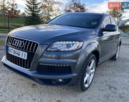 Ауді Ку 7 2013 у Івано-Франківську на Automoto.ua Сірий Ауді Ку 7, об'ємом двигуна 2.97 л та пробігом 218 тис. км за 19700 $, фото 1 на Automoto.ua