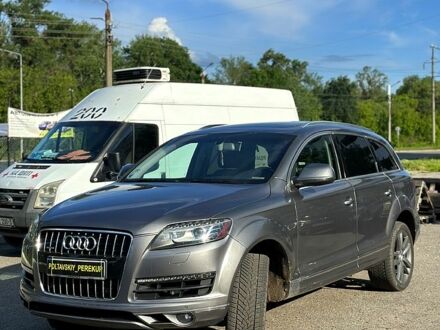 Ауди Ку 7 2013 в Полтаве на Automoto.ua Серый Ауди Ку 7, объемом двигателя 3 л и пробегом 290 тыс. км за 11700 $, фото 1 на Automoto.ua