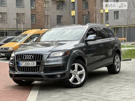 Ауди Ку 7 2013 в Ивано-Франковске на Automoto.ua Серый Ауди Ку 7, объемом двигателя 3 л и пробегом 94 тыс. км за 26450 $, фото 1 на Automoto.ua