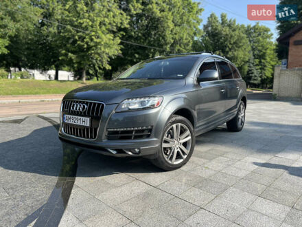 Ауди Ку 7 2013 в Житомире на Automoto.ua Серый Ауди Ку 7, объемом двигателя 2.97 л и пробегом 239 тыс. км за 19000 $, фото 1 на Automoto.ua