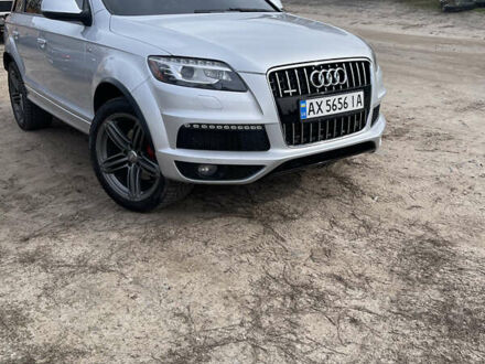Ауді Ку 7 2013 у Харкові на Automoto.ua Сірий Ауді Ку 7, об'ємом двигуна 3 л та пробігом 229 тис. км за 22300 $, фото 1 на Automoto.ua