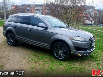 Ауди Ку 7 2013 в Полтаве на Automoto.ua Серый Ауди Ку 7, объемом двигателя 3 л и пробегом 290 тыс. км за 11950 $, фото 1 на Automoto.ua