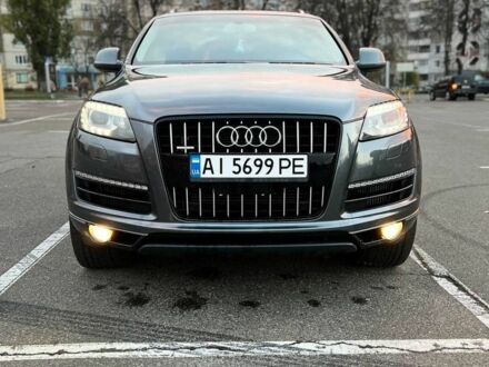 Ауди Ку 7 2014 в Киеве на Automoto.ua Серый Ауди Ку 7, объемом двигателя 0 л и пробегом 179 тыс. км за 22950 $, фото 1 на Automoto.ua