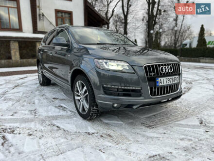 Ауди Ку 7 2014 в Виннице на Automoto.ua Серый Ауди Ку 7, объемом двигателя 3 л и пробегом 185 тыс. км за 18400 $, фото 1 на Automoto.ua
