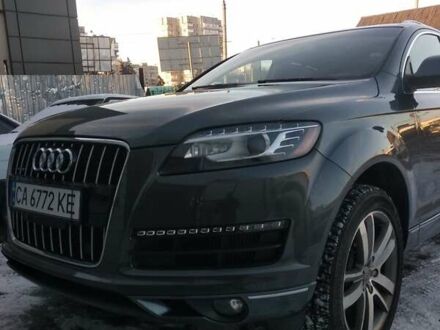 Ауди Ку 7 2014 в Черкассах на Automoto.ua Серый Ауди Ку 7, объемом двигателя 2.97 л и пробегом 201 тыс. км за 20500 $, фото 1 на Automoto.ua