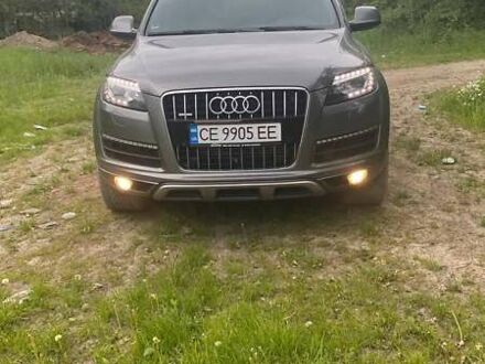 Ауди Ку 7 2014 в Черновцах на Automoto.ua Серый Ауди Ку 7, объемом двигателя 3 л и пробегом 196 тыс. км за 25500 $, фото 1 на Automoto.ua