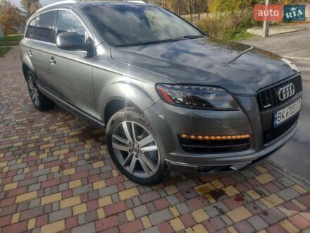 Ауди Ку 7 2014 в Сарнах на Automoto.ua Серый Ауди Ку 7, объемом двигателя 3 л и пробегом 184 тыс. км за 14444 $, фото 1 на Automoto.ua