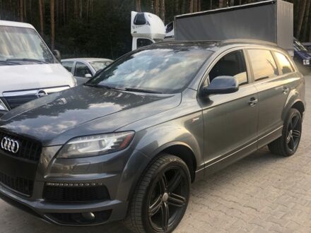 Ауди Ку 7 2014 в Львове на Automoto.ua Серый Ауди Ку 7, объемом двигателя 3 л и пробегом 183 тыс. км за 16500 $, фото 1 на Automoto.ua