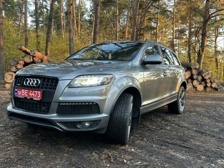 Серый Ауди Ку 7, объемом двигателя 3 л и пробегом 1 тыс. км за 15645 $, фото 1 на Automoto.ua