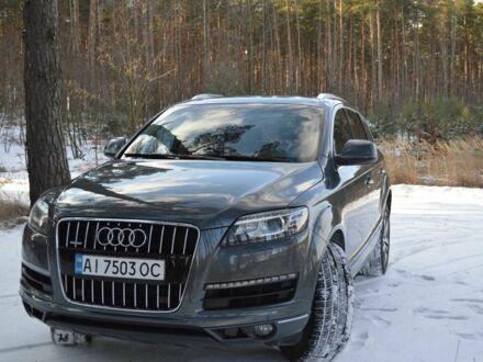 Ауді Ку 7 2015 у Переяславе-Хмельницком на Automoto.ua Сірий Ауді Ку 7, об'ємом двигуна 3 л та пробігом 145 тис. км за 19500 $, фото 1 на Automoto.ua