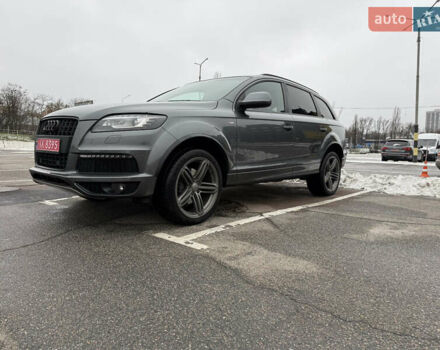 Серый Ауди Ку 7, объемом двигателя 3 л и пробегом 138 тыс. км за 25300 $, фото 1 на Automoto.ua