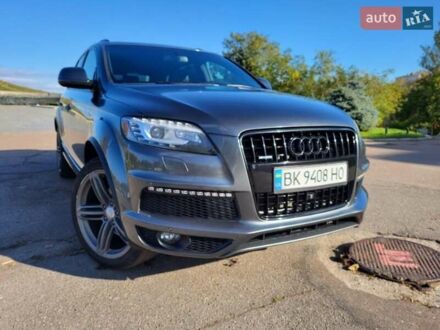 Ауди Ку 7 2015 в Черкассах на Automoto.ua Серый Ауди Ку 7, объемом двигателя 3 л и пробегом 153 тыс. км за 21600 $, фото 1 на Automoto.ua