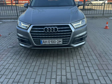 Ауди Ку 7 2016 в Житомире на Automoto.ua Серый Ауди Ку 7, объемом двигателя 3 л и пробегом 211 тыс. км за 31500 $, фото 1 на Automoto.ua