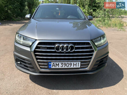 Ауди Ку 7 2016 в Житомире на Automoto.ua Серый Ауди Ку 7, объемом двигателя 2 л и пробегом 133 тыс. км за 30000 $, фото 1 на Automoto.ua
