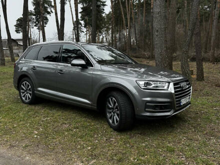 Ауди Ку 7 2016 в Броварах на Automoto.ua Серый Ауди Ку 7, объемом двигателя 3 л и пробегом 107 тыс. км за 30000 $, фото 1 на Automoto.ua