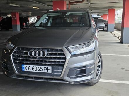 Ауди Ку 7 2016 в Киеве на Automoto.ua Серый Ауди Ку 7, объемом двигателя 3 л и пробегом 204 тыс. км за 24250 $, фото 1 на Automoto.ua